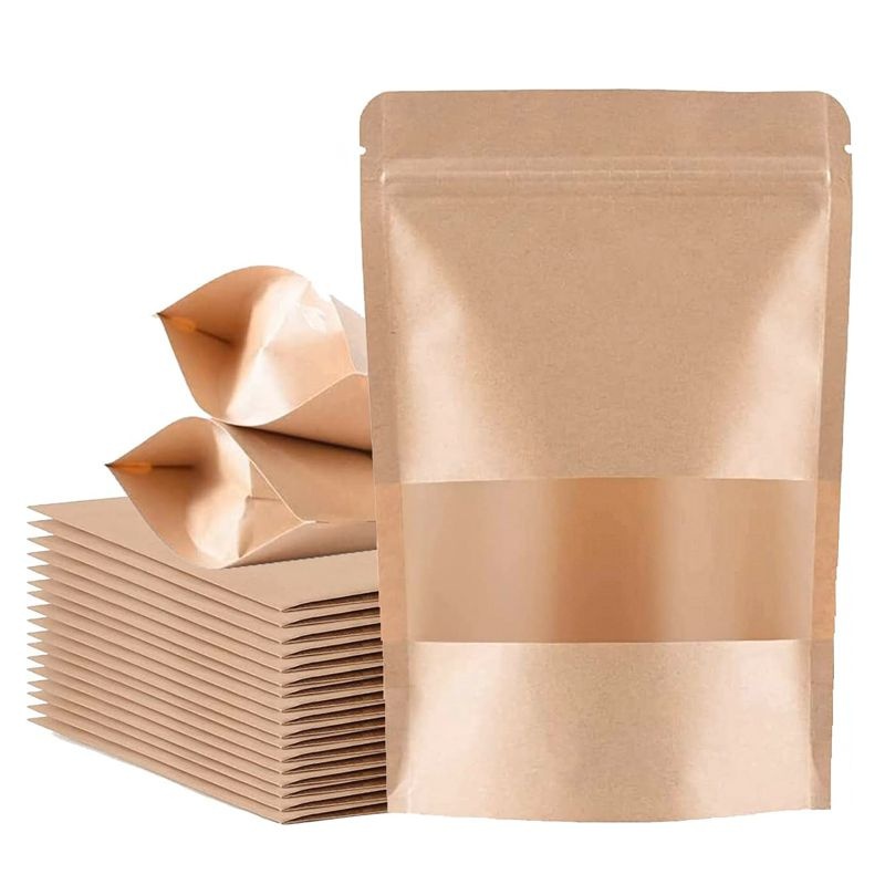 Kraft Paper Zipper Bag
