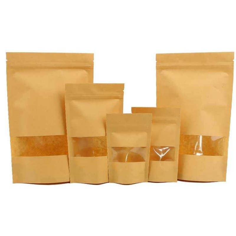 Kraft Paper Zipper Bag