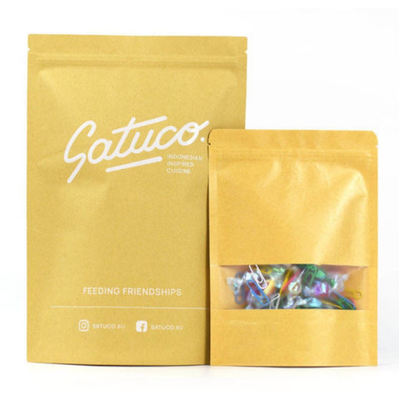 Kraft Paper Zipper Bag