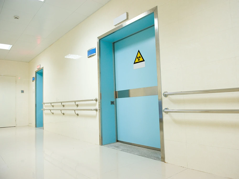 How to install radiation-proof lead door