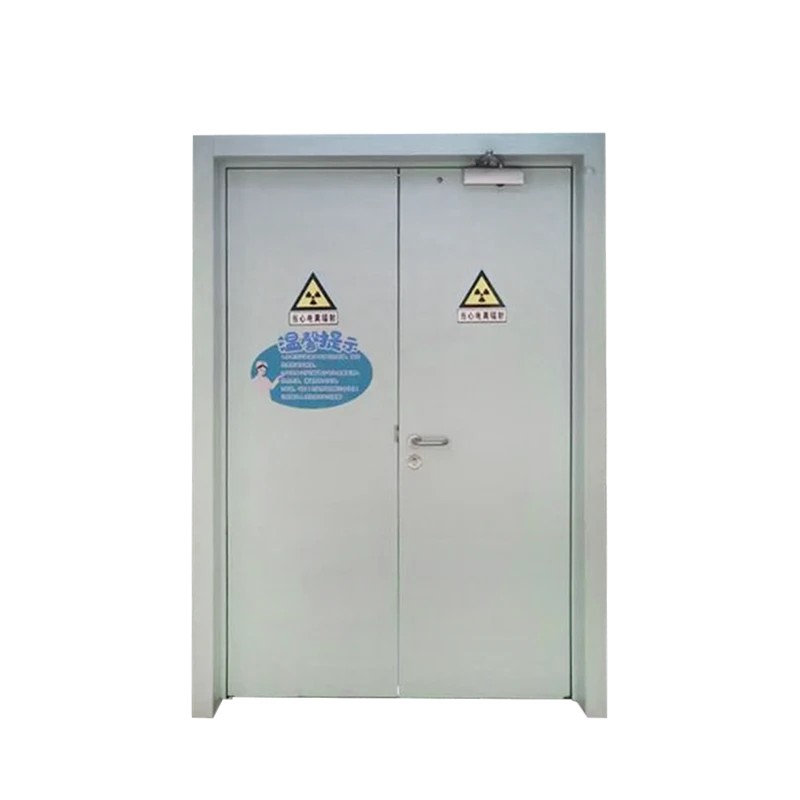 电动双开平开门