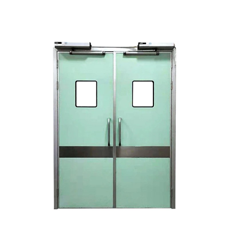 电动双开平开气密门2