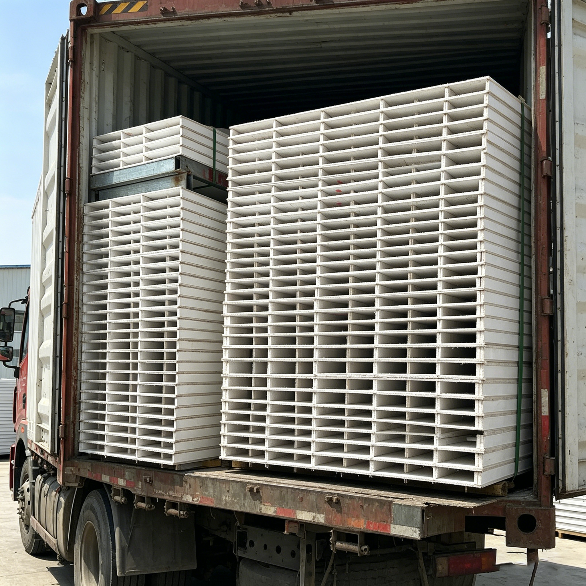 Manufactured Hollow Magnesium Glass Color Steel Sandwich Panel