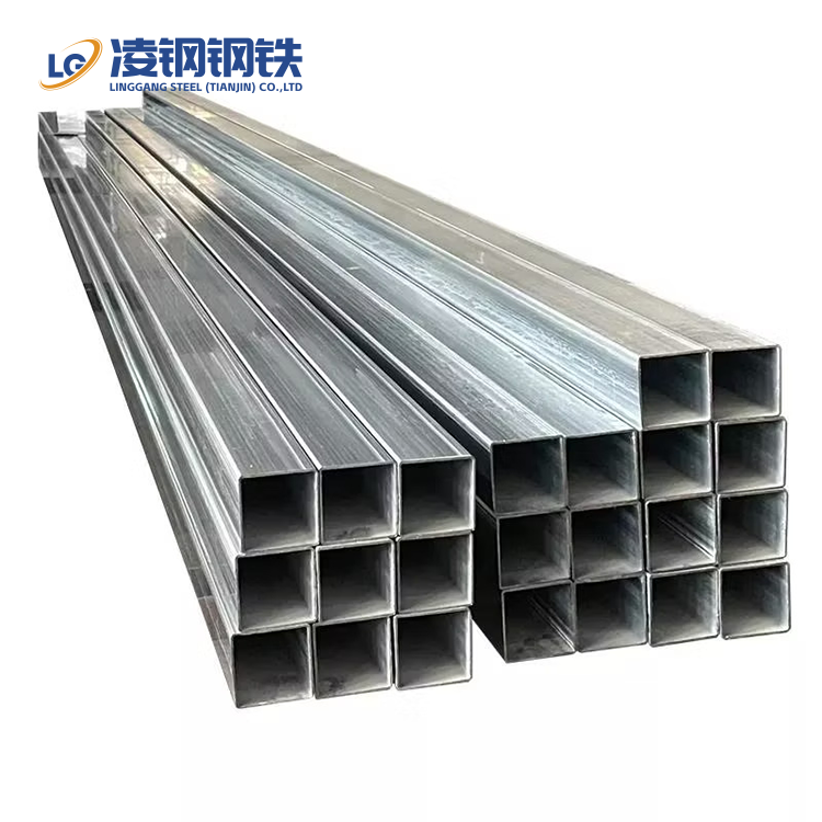 Galvanized Steel Metal Square Tubing