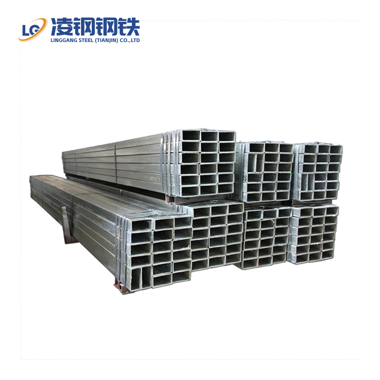 Galvanized Steel Metal Square Tubing