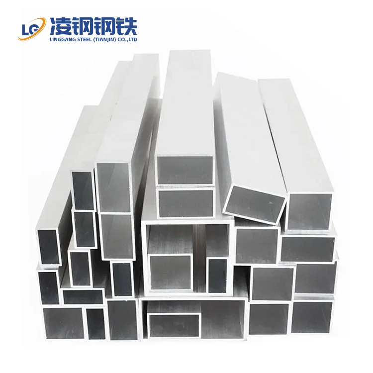 6000 Series Aluminum Rectangular Tube Anodizing Square Aluminium Profile 6061