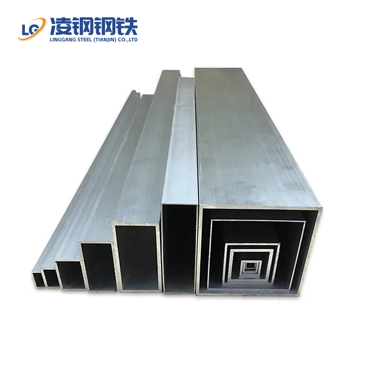 6000 Series Aluminum Rectangular Tube Anodizing Square Aluminium Profile 6061