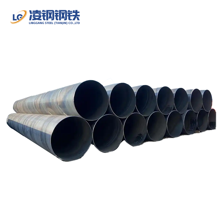 Astm A252 Spiral Submerged-Arc Welded Pipe Steel Piles 500mm Diameter Ssaw Pipe Suppliers