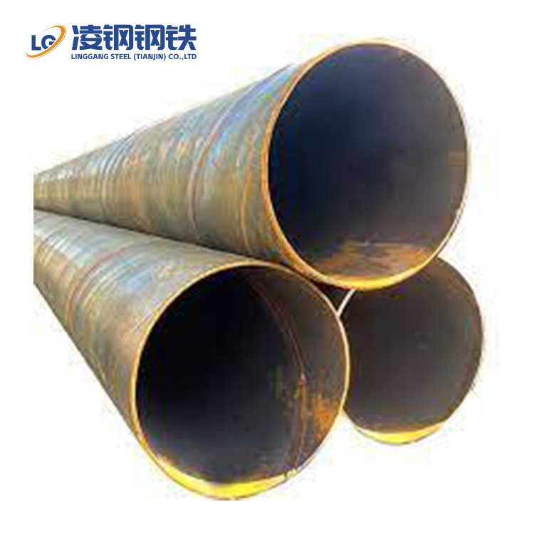Astm A252 Spiral Submerged-Arc Welded Pipe Steel Piles 500mm Diameter Ssaw Pipe Suppliers