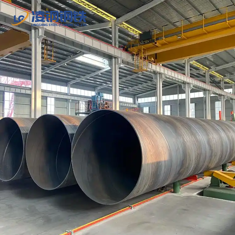DN900 DN1000 DN1200 SSAW Spiral Submerged Arc Welded Steel Pipe