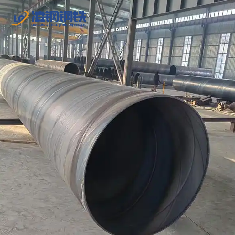 Q235 Q345 SSAW SSAW Spiral Steel Pipe Tube