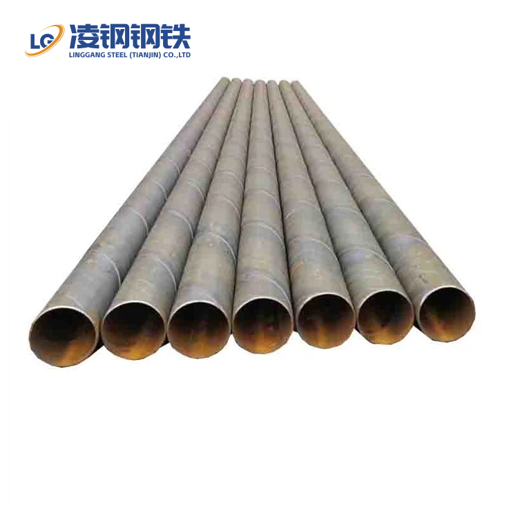 Q235 Q345 SSAW SSAW Spiral Steel Pipe Tube