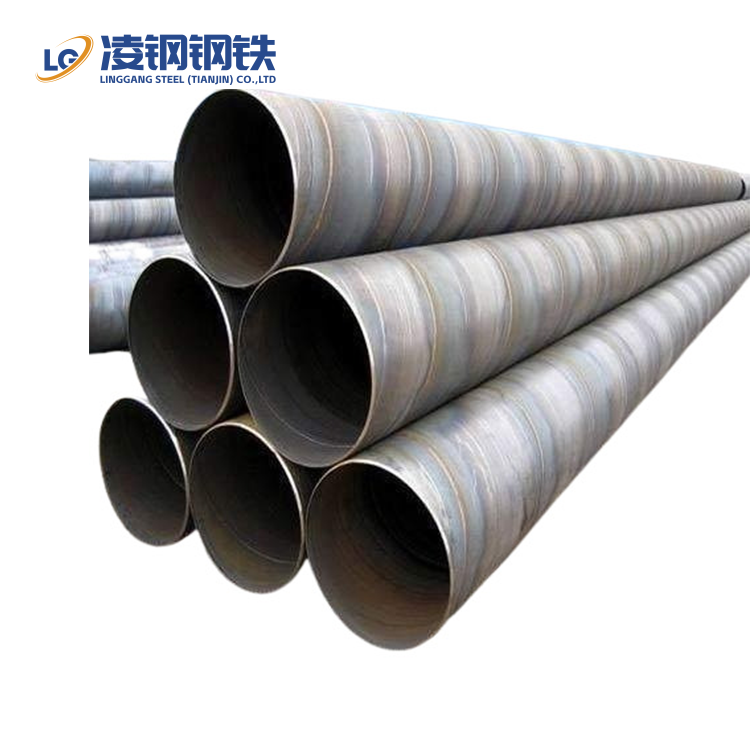 Q235 Q345 SSAW SSAW Spiral Steel Pipe Tube