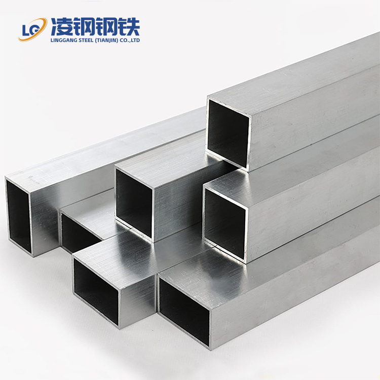 Square Tube Steel 304 316 316L Perforated Square Pipe Steel Tubing Seamless Stainless Steel Pipe