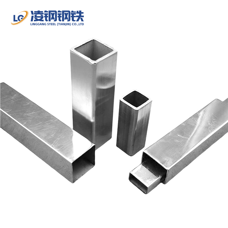 Square Tube Steel 304 316 316L Perforated Square Pipe Steel Tubing Seamless Stainless Steel Pipe