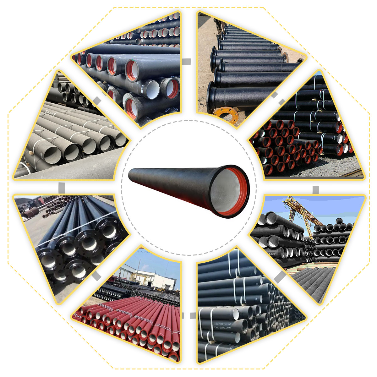 球墨铸铁管包装