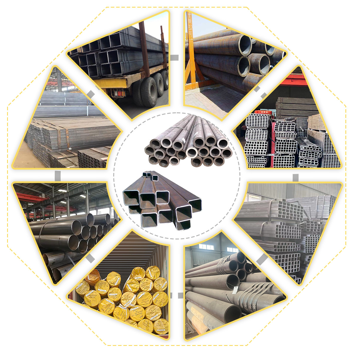 碳钢方管圆管包装