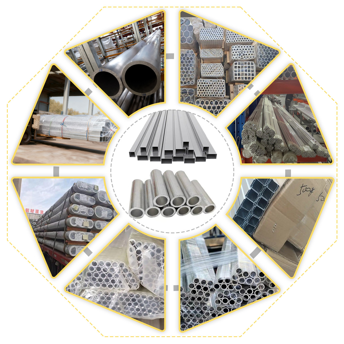 铝方管圆管包装