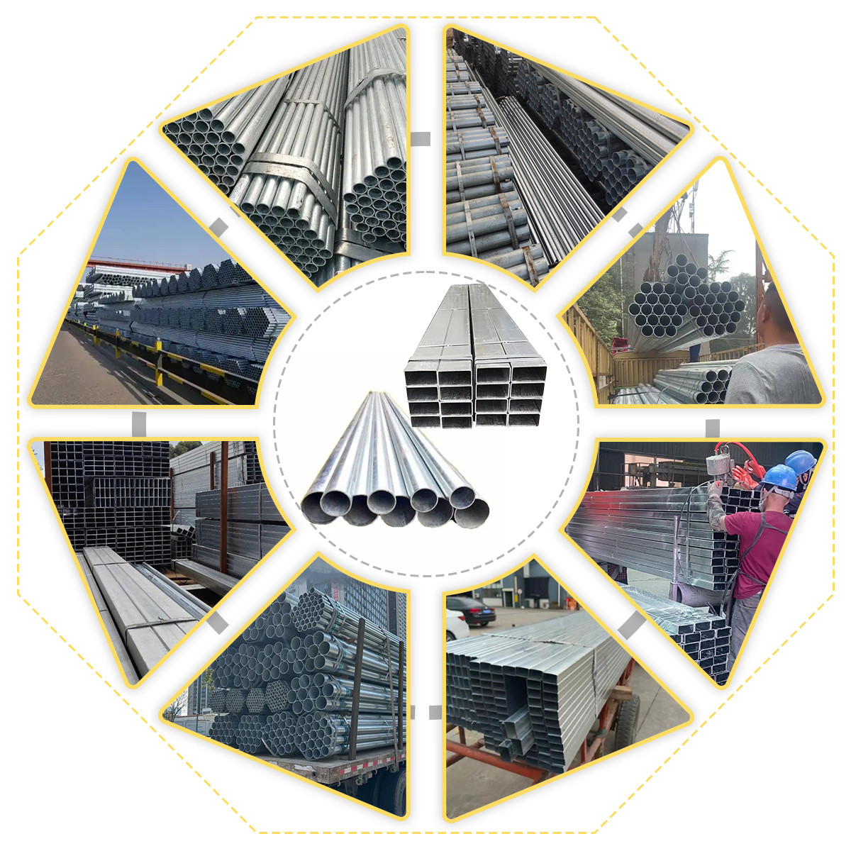 镀锌方管圆管包装