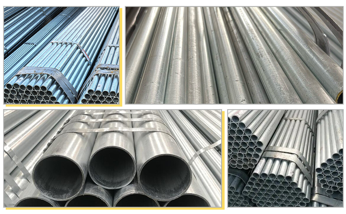 镀锌圆管产品展示