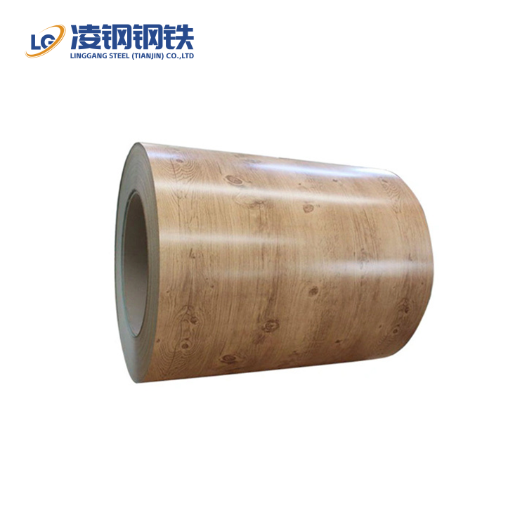 Wood Grain Color Coated Roll Coil