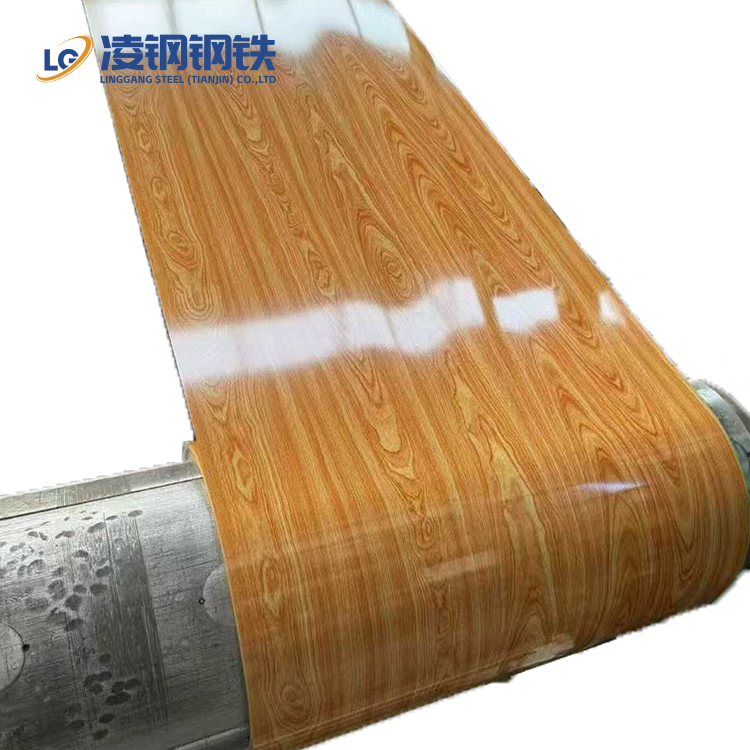 Wood Grain Color Coated Roll Coil