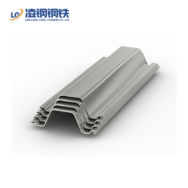 U-Z Type Hot Rolled Steel Sheet Pile SY295 SY390 ASTM Standard Profiles