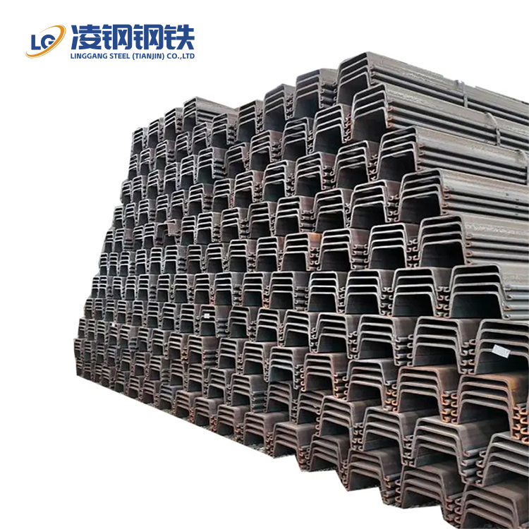U-Z Type Hot Rolled Steel Sheet Pile SY295 SY390 ASTM Standard Profiles