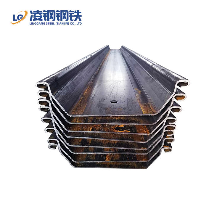 U-Z Type Hot Rolled Steel Sheet Pile SY295 SY390 ASTM Standard Profiles