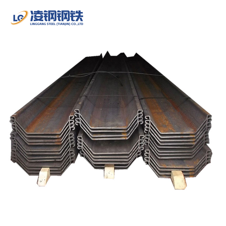 U-Z Type Hot Rolled Steel Sheet Pile SY295 SY390 ASTM Standard Profiles