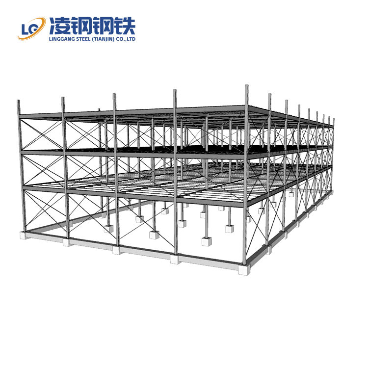 Prefab Engineering Galvanized Steel Warehouse Buildings Design Structure Truss Purlin Barn Shed Horse Arena