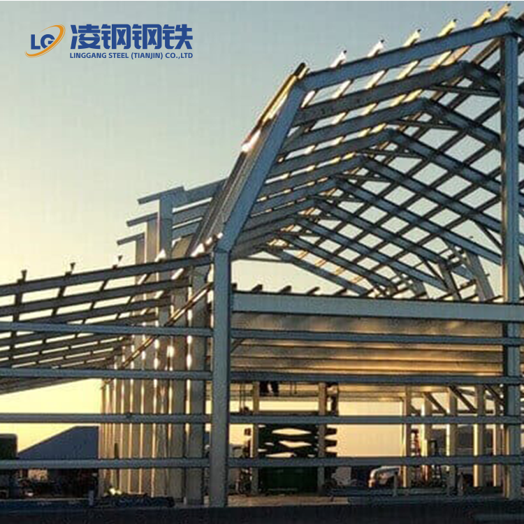 Prefab Engineering Galvanized Steel Warehouse Buildings Design Structure Truss Purlin Barn Shed Horse Arena