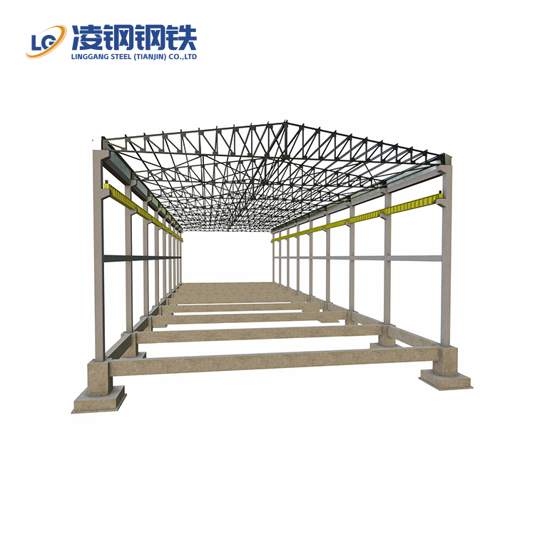 Prefab Metal Building Prefabricated Steel Structure Building Commercial Steel Structure