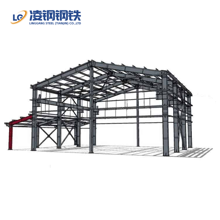 Steel Structure Metal Shed Steel Building Prefabricated Steel Structure Warehouse