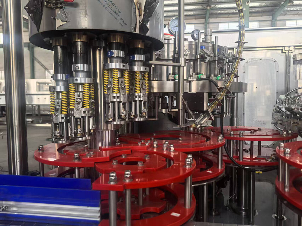 Glass bottle filling