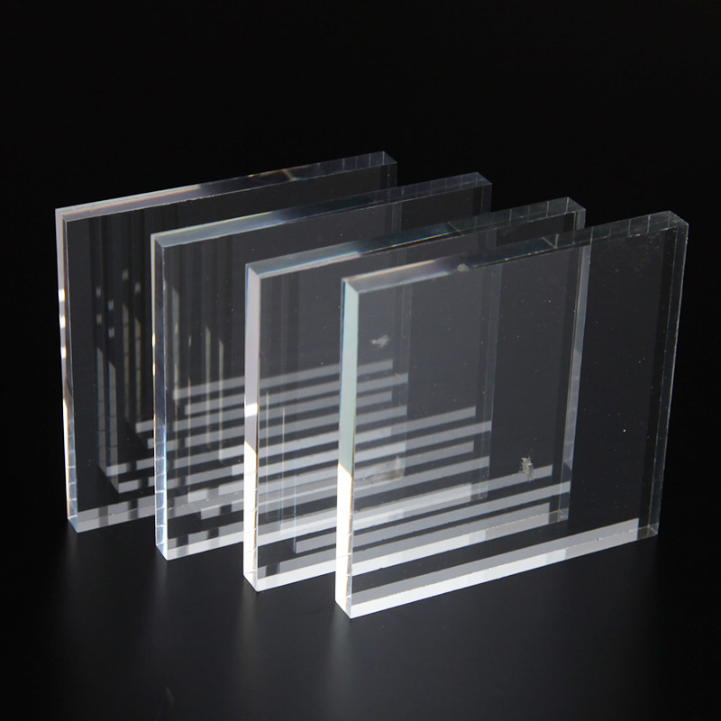 Custom thick transparent acrylic board