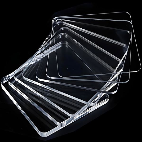 Cast transparent plastic acrylic glass plate