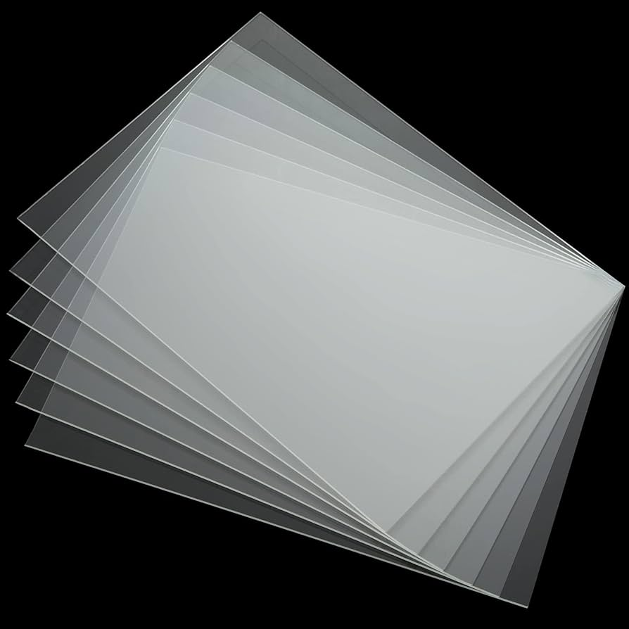 80 mm Custom thick transparent acrylic board