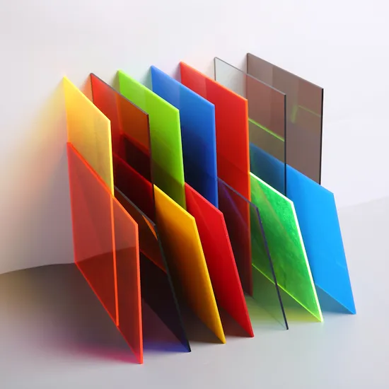 5x7 inch white black pink orange plexiglass acrylic