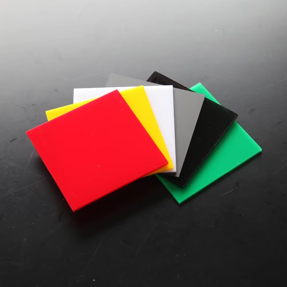 Laser Cut Color PMMA Advertising Acrylic Board