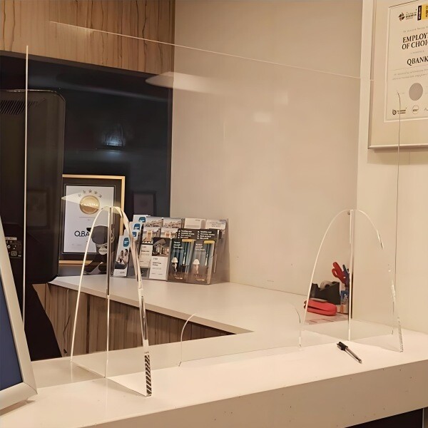 8 feet Transparent extruded acrylic plate