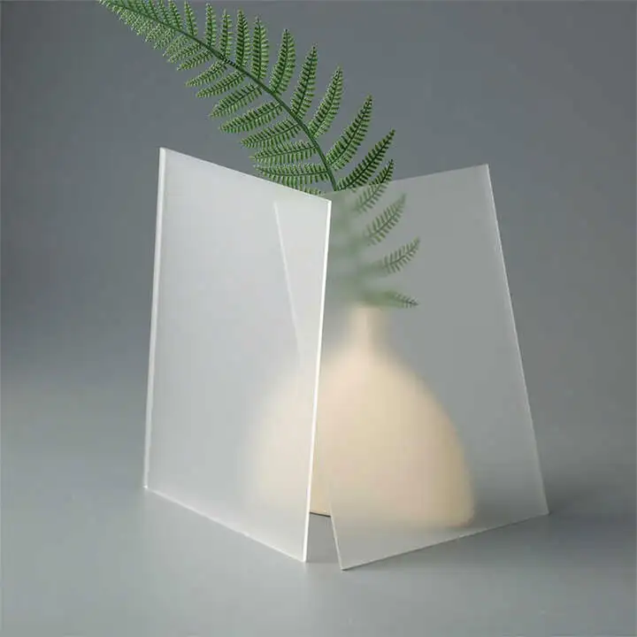 5 mm White frosted acrylic board