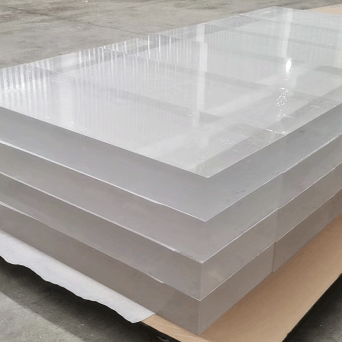 80 mm Custom thick transparent acrylic board