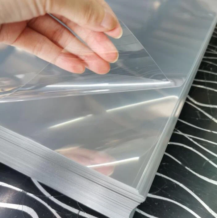 PET Sheet Supplier Clear 100mic 150mic 200mic APET Plastic Sheet RPET Roll PET Thermoforming Film