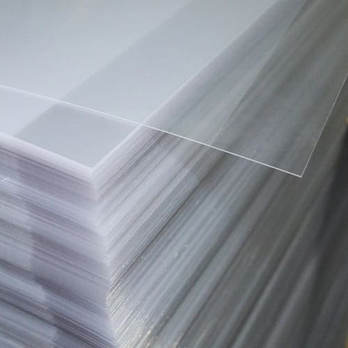 0.5mm 1mm 1.5mm Thick Clear PET A-PET Sheet 1220x2440x1mm