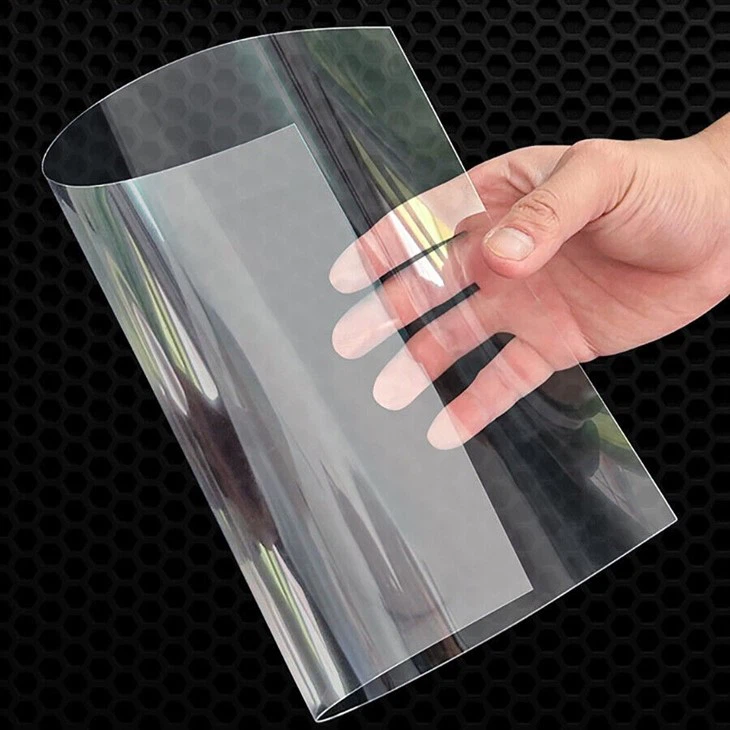 700*1000 0.2mm Clear Pet Sheet PET Plastic PET Film For Printing