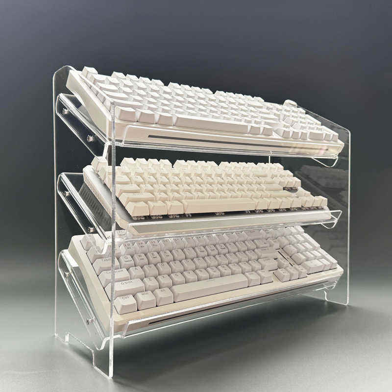 Customizable Acrylic Keyboard Stand
