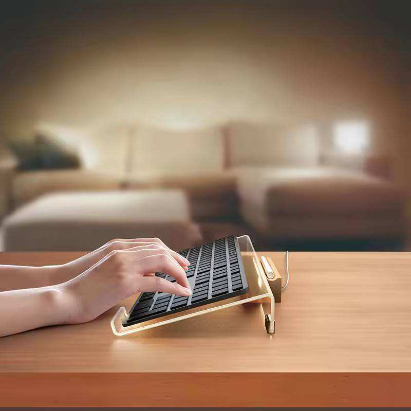 Customizable Acrylic Keyboard Stand