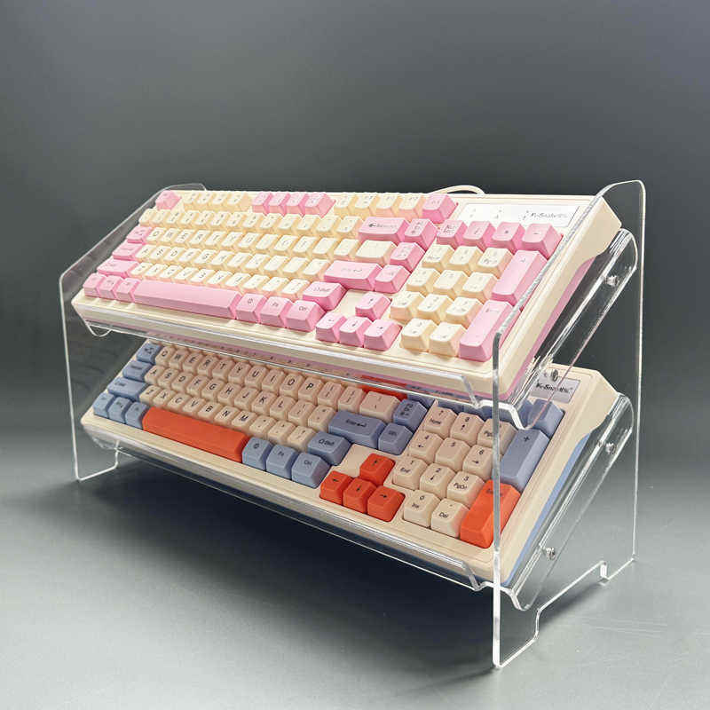 Customizable Acrylic Keyboard Stand
