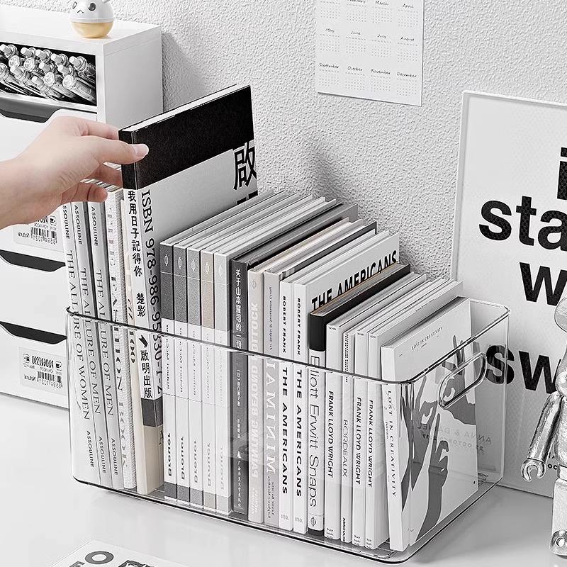 Customized Acrylic Book and Newspaper Storage Box